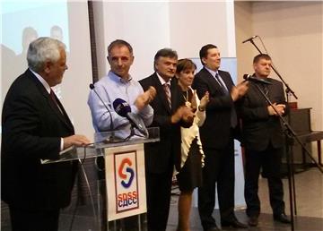 IZBORI 2015. Vukovar: Predizborni skup SDSS-a 