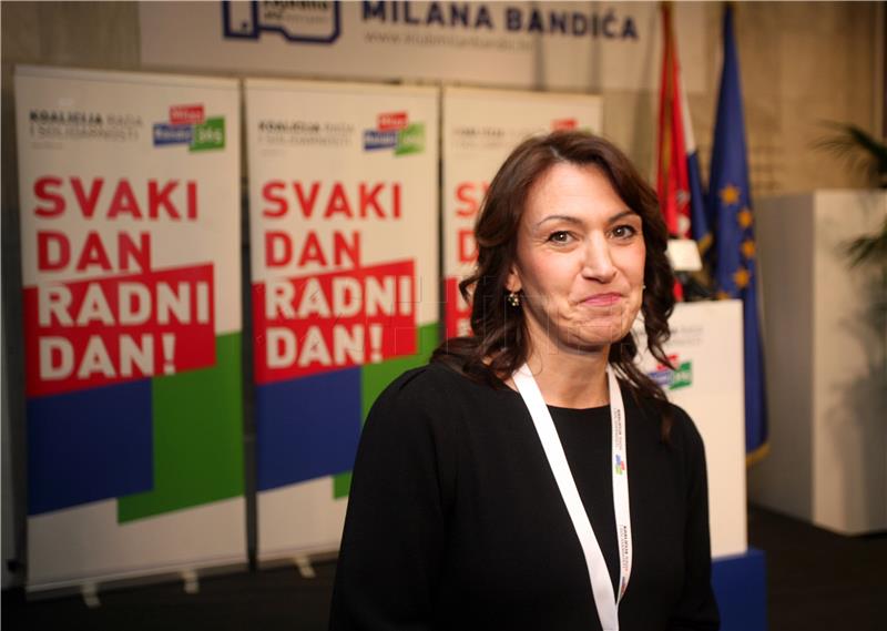 Doček rezultata Parlamentarnih izbora u stožeru Stranke rada i solidarnosti - Bandić Milan 365