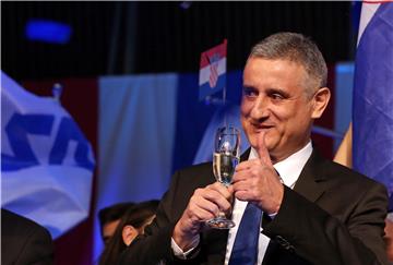 HDZ leader declares election victory