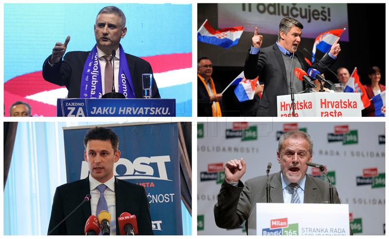 HDZ, SDP-led coalitions each win in five constituencies