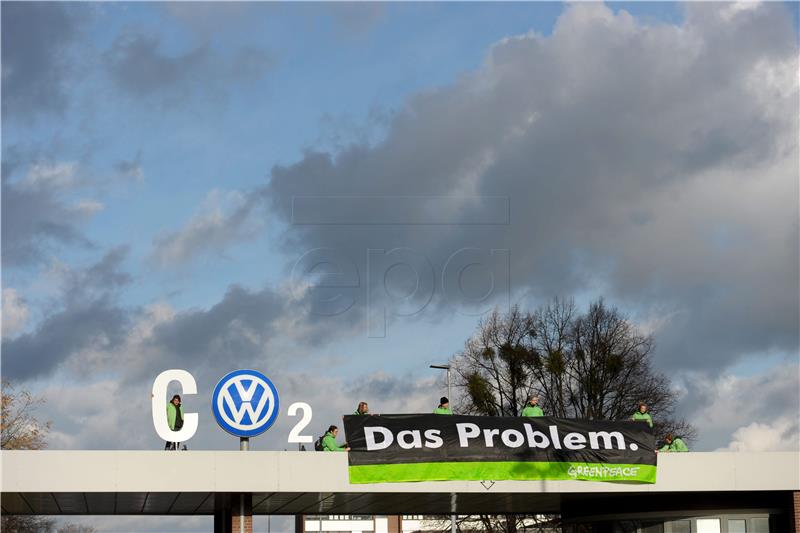 GERMANY BUSINESS VOLKSWAGEN GREENPEACE