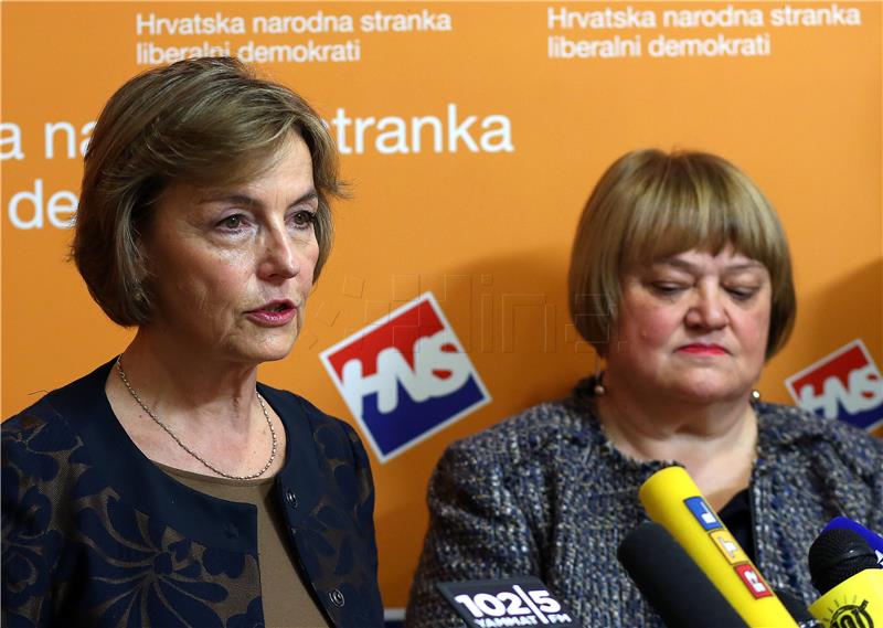 Konferencija za medije Hrvatske narodne stranke – liberalnih demokrata