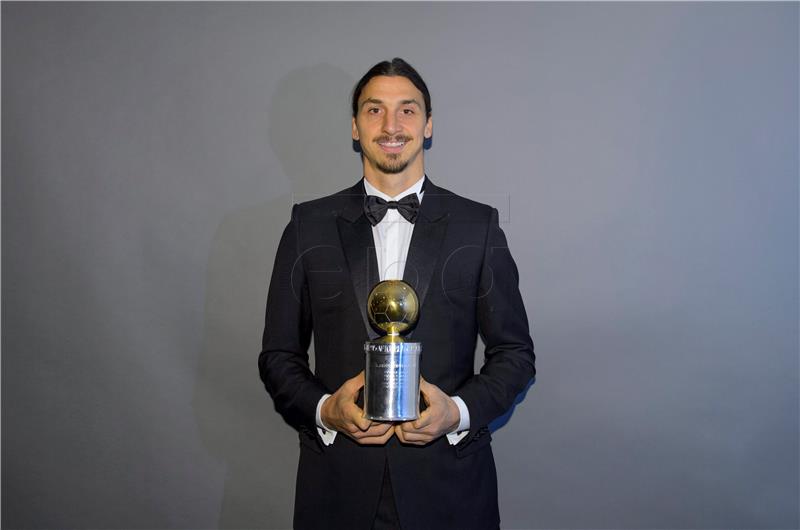 Zlatan Ibrahimović deseti put najbolji nogometaš Švedske