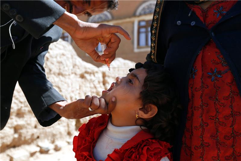 YEMEN HEALTH POLIO VACCINATION