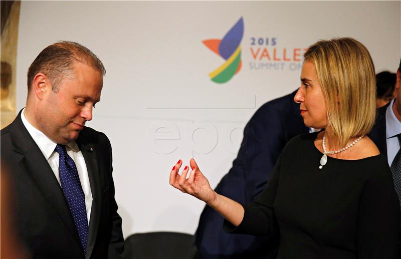 MALTA DIPLOMACY VALLETTA SUMMIT ON MIGRATION