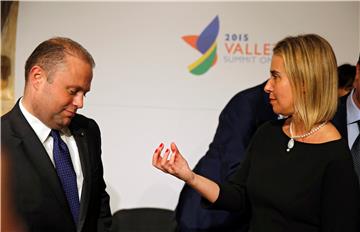 MALTA DIPLOMACY VALLETTA SUMMIT ON MIGRATION