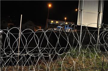 Slovenska policija na graničnom prijelazu Rigonce