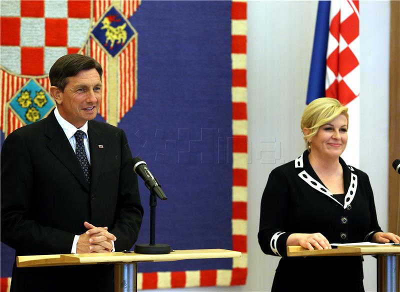 Grabar-Kitarović i Pahor: potrebno izbjegavati incidente