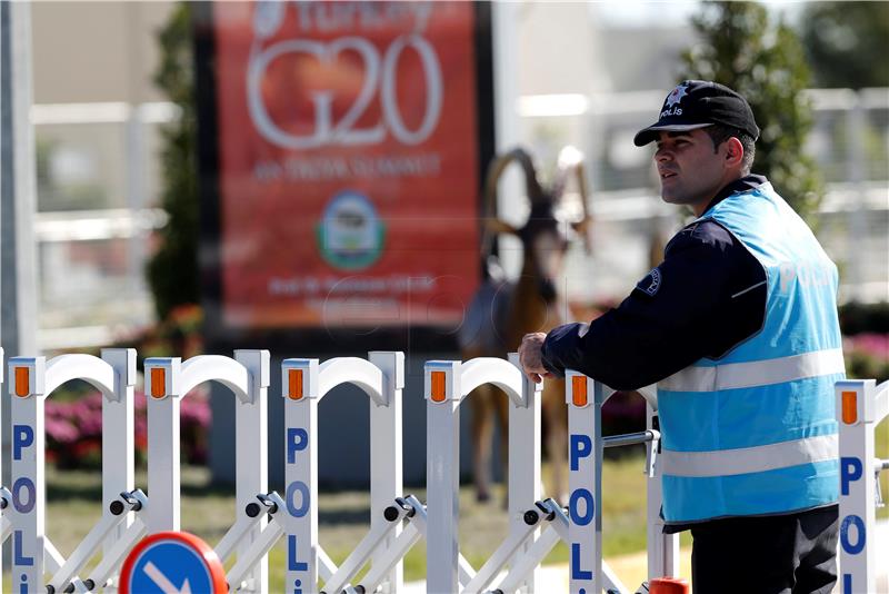 Summit G20: Antalya postala bunker, nadzor se provodi s kopna, mora i zraka