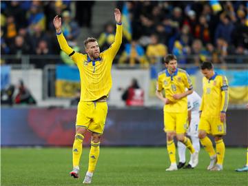 UKRAINE SOCCER UEFA EURO 2016 QUALIFICATION PLAYOFFS