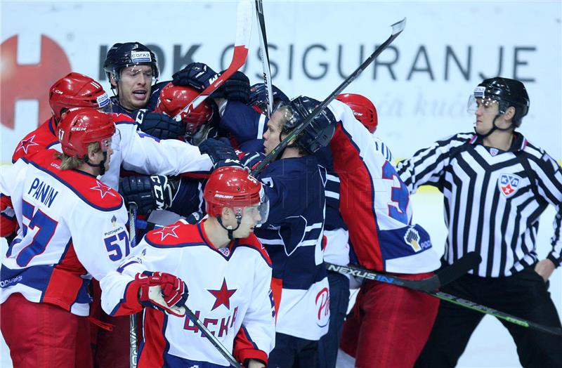 KHL: Medveščak - CSKA