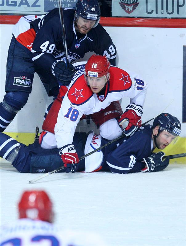 KHL: Medveščak - CSKA