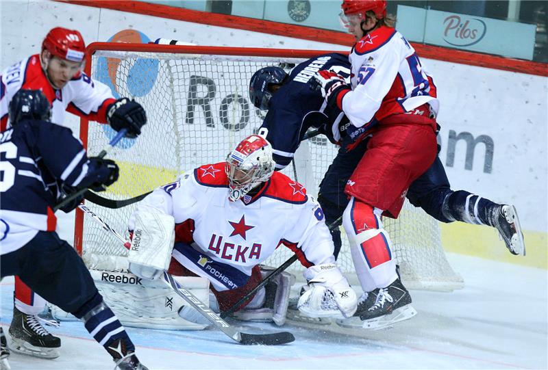 KHL: Medveščak - CSKA