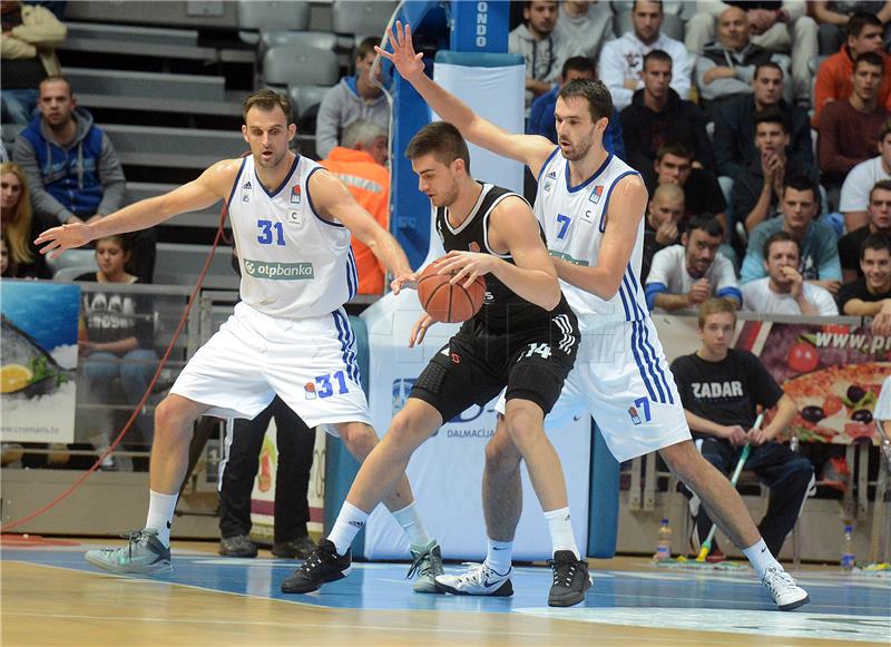 ABA liga: Zadar - Partizan 16.11.2015.