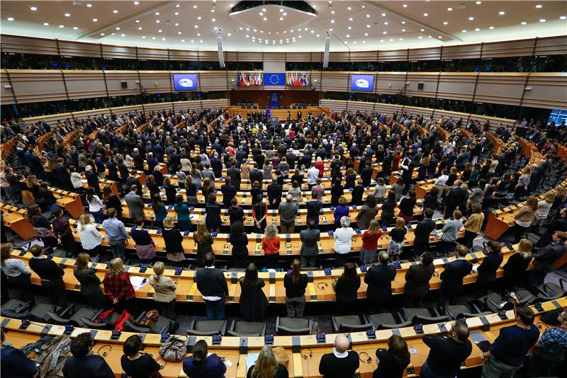 BELGIUM EU PARLIAMENT PARIS ATTACKS AFTERMATH