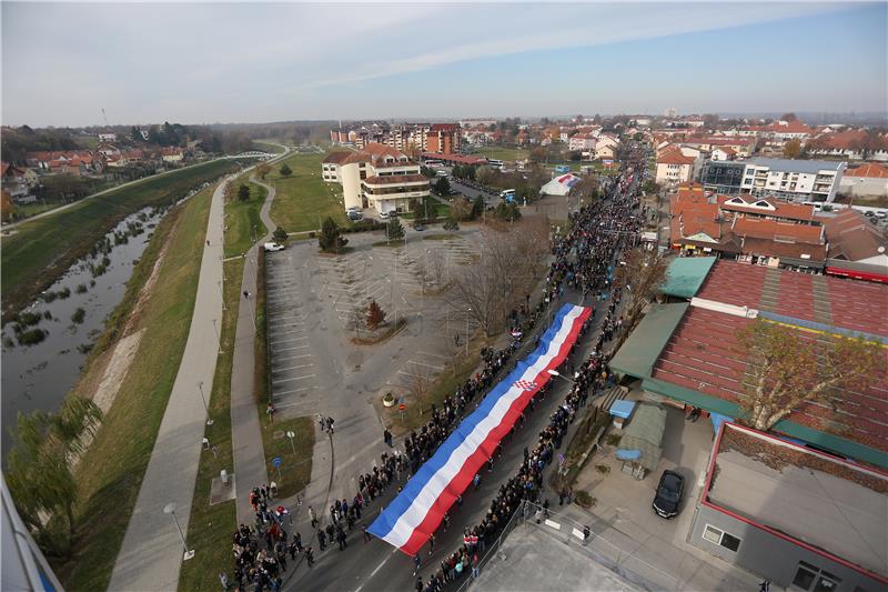 VUKOVAR: kolona sjećanja