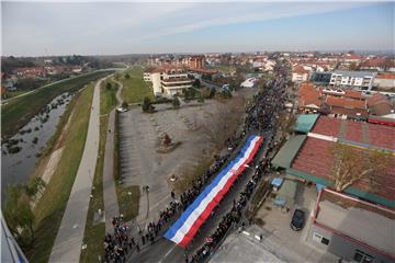 VUKOVAR: kolona sjećanja