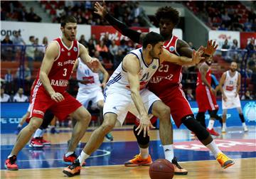 Utakmica 4. kola FIBA-ina Eurokupa za košarkaše Cibona - Benfica