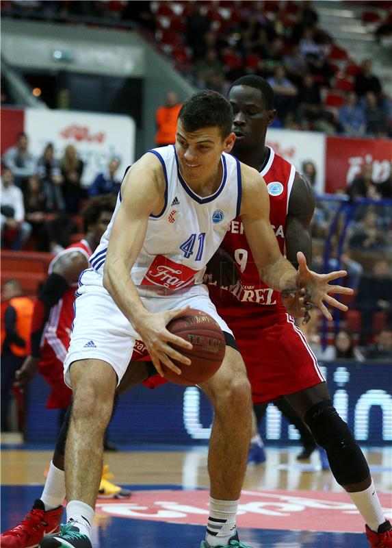 Utakmica 4. kola FIBA-ina Eurokupa za košarkaše Cibona - Benfica