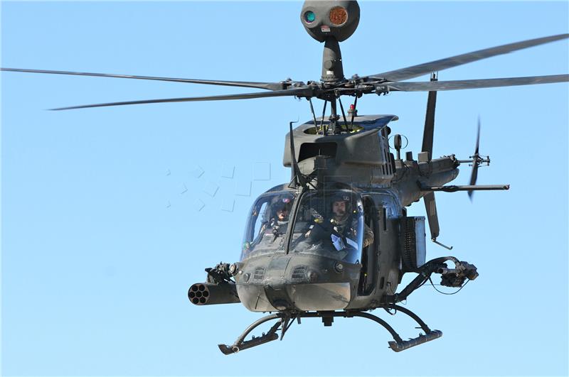 MORH: Pregledani helikopteri OH-58D Kiowa Warrior