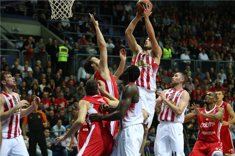 Euroliga:  Cedevita - Olympiakos 19.11.2015.