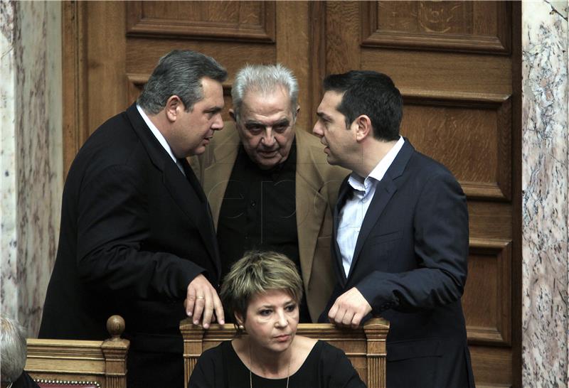 GREECE BAILOUT PARLIAMENT