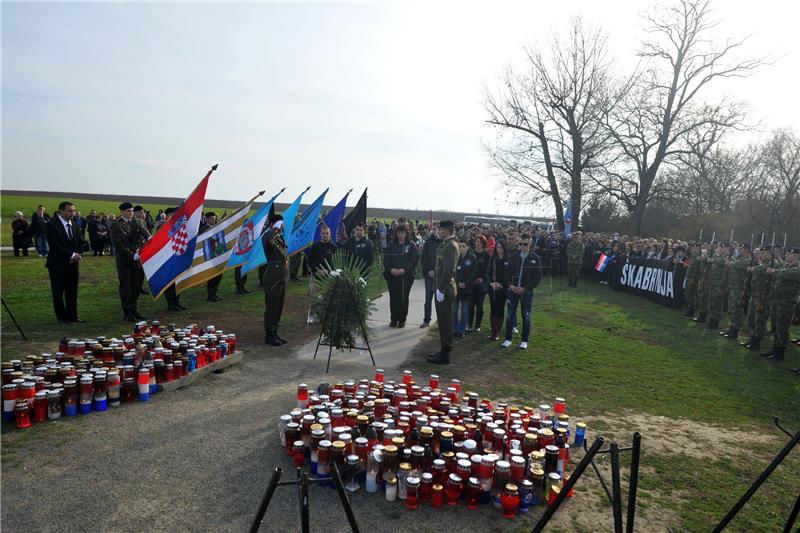 VUKOVAR Na Ovčari komemoracija u povodu 24. obljetnice ubojstva 200 ranjenika i civila