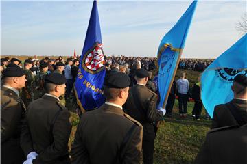 VUKOVAR Na Ovčari komemoracija u povodu 24. obljetnice ubojstva 200 ranjenika i civila