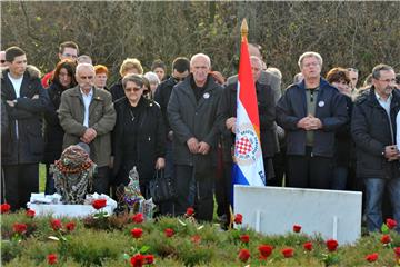 VUKOVAR Na Ovčari komemoracija u povodu 24. obljetnice ubojstva 200 ranjenika i civila