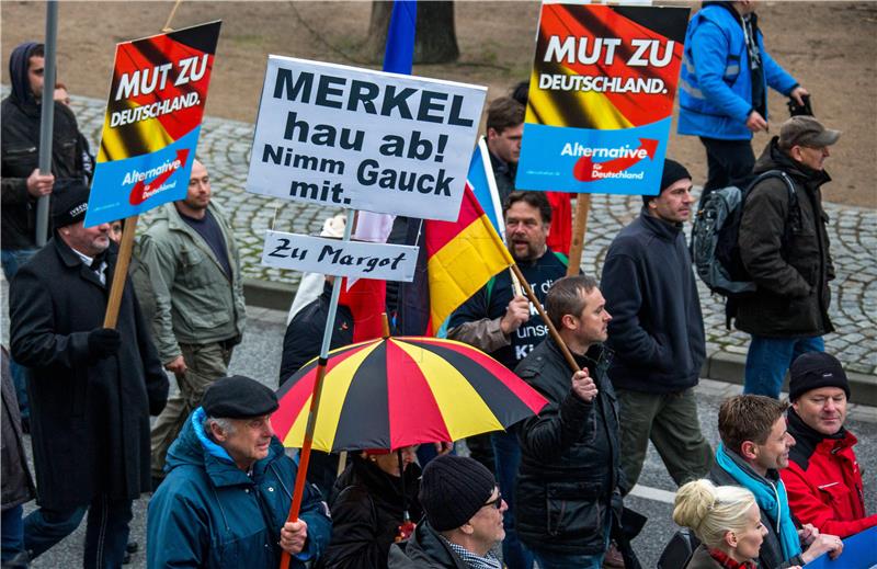 GERMANY XENOPHOBIA PROTEST