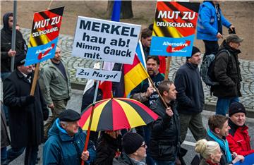 GERMANY XENOPHOBIA PROTEST