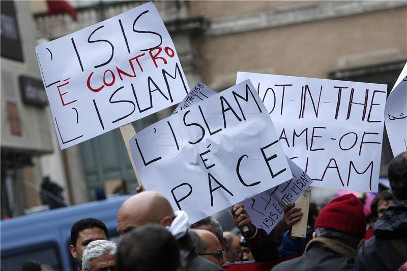 ITALY ANTI TERROR DEMO