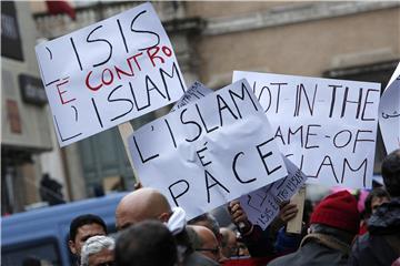 ITALY ANTI TERROR DEMO