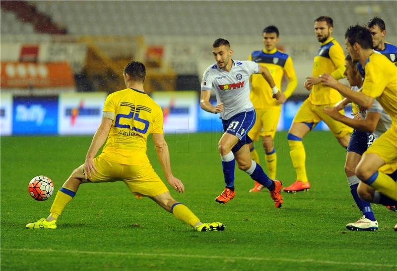 Utakmica 17. kola Prve HNL: Hajduk - Inter