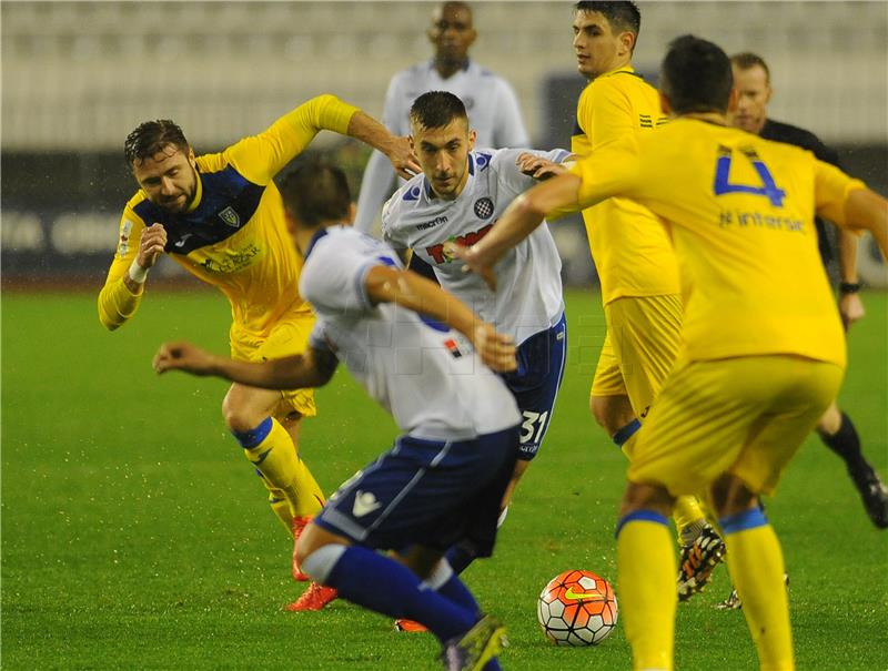 Utakmica 17. kola Prve HNL: Hajduk - Inter