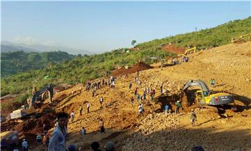 MYANMAR JADE MINE LANDSLIDE