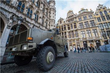 BELGIUM SECURITY LEVEL RAISED TO MAXIMUM