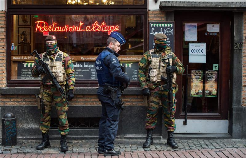 BELGIUM SECURITY LEVEL RAISED TO MAXIMUM