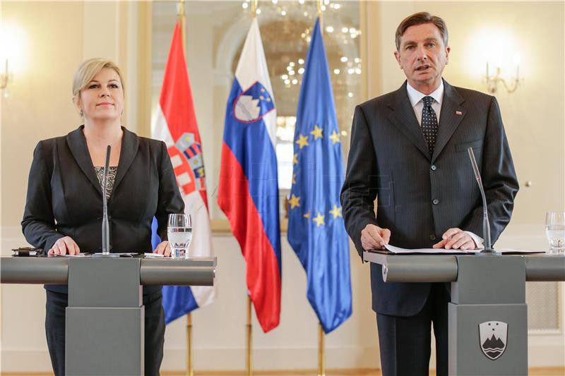 Pahor, Grabar-Kitarovic hope summit will support stabilisation of region