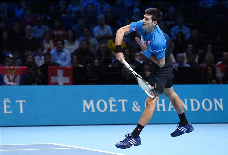 BRITAIN TENNIS ATP TOUR FINALS