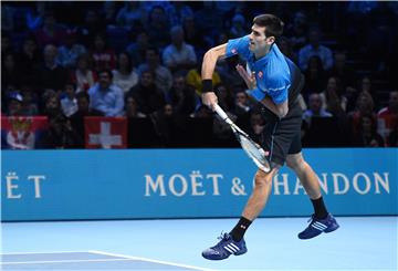 BRITAIN TENNIS ATP TOUR FINALS