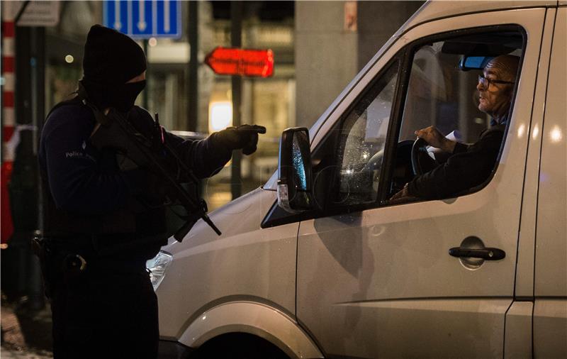 BELGIUM BRUSSELS POLICE OPERATION