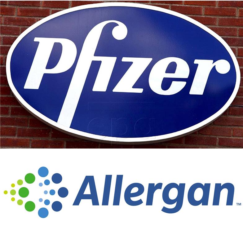 FILE SWEDEN USA CONOMY PFIZER ALLERGAN