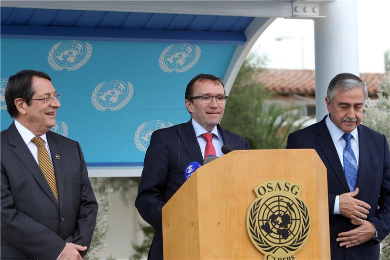 CYPRUS UN UNIFICATION TALKS