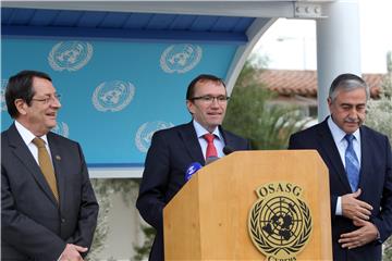 CYPRUS UN UNIFICATION TALKS