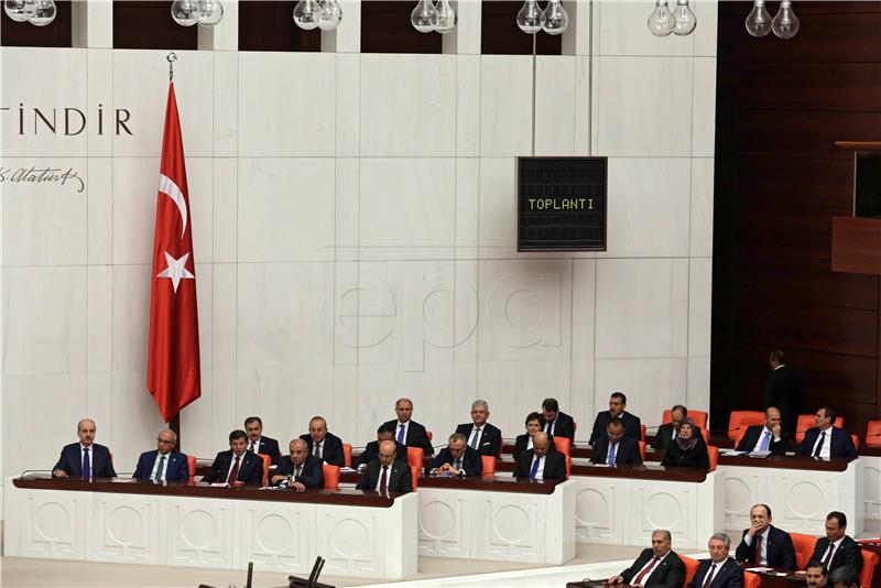 TURKEY NEW GOVERNMENT