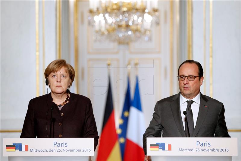 FRANCE GERMANY DIPLOMACY PARIS ATTACKS AFTERMATH