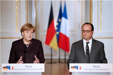 FRANCE GERMANY DIPLOMACY PARIS ATTACKS AFTERMATH