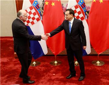 CHINA CROATIA DIPLOMACY