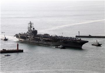 Američki nosač zrakoplova USS Harry S. Truman stiže u Split